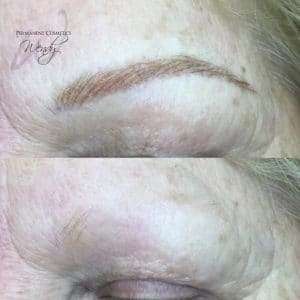 brows done